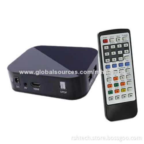 Full HD in Advertising Media Player, Supports Plug-and-play Function USB Storage